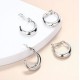 2 Pairs Geometric Chunky Hoop Clip Earrings For Women Fashion Non Pierced Clip On Earrings Jewelry 2 Pairs Geometric Chunky Hoop Clip Earrings For Women Fashion Non Pierced Clip On Earrings Jewelry